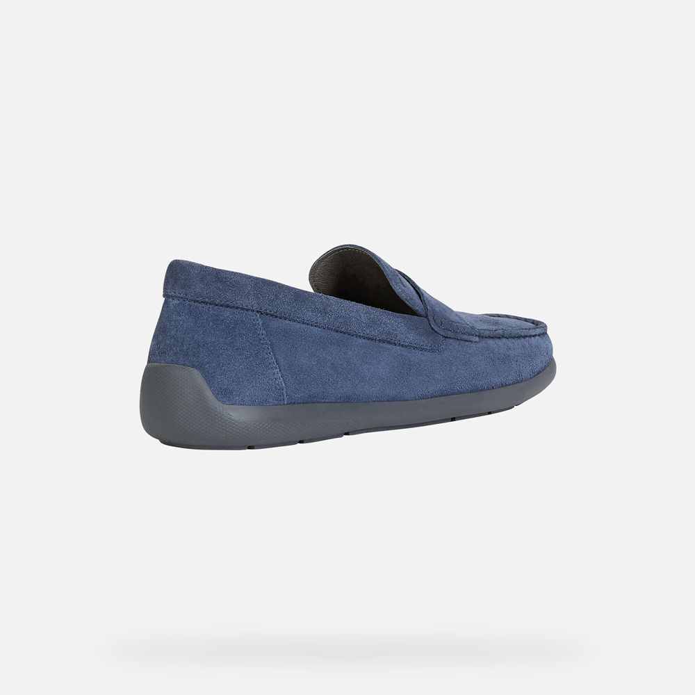 Mocassin Geox Devan - Bleu - Homme 432958-YCA